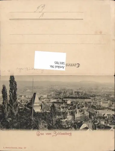 581785,Graz v. Schloßberg pub L. Strohschneider 567