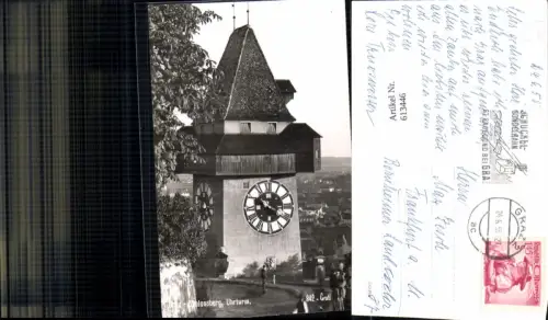 613446,Graz Uhrturm pub Fritz Gratl 842