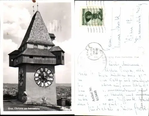 613448,Graz Uhrturm am Schlossberg pub Knollmüller 501-671