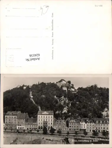 624156,Graz Schloßberg Bahn pub Knollmüller 501-118