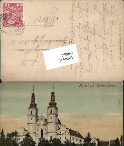 640092,Maria Trost bei Graz Mariatrost 1908 pub S. Frank 725-64