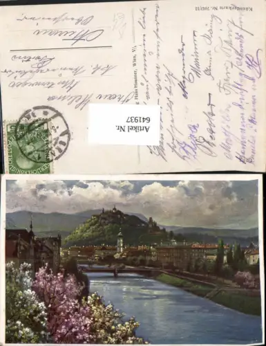 641937,Künstler AK Graz pub Hans Hausner 7012/11