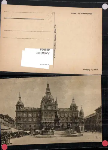 661924,Graz Hauptplatz Rathaus pub Hans Hausner 8003/7