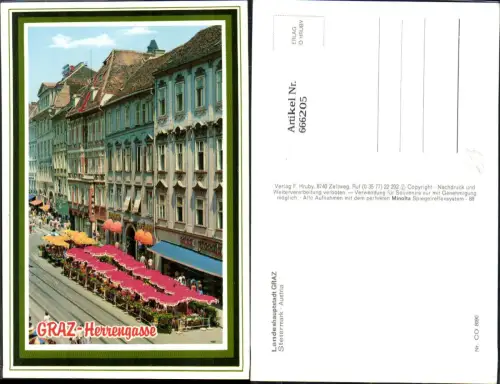 666205,Graz Herrengasse Cafe Muhr