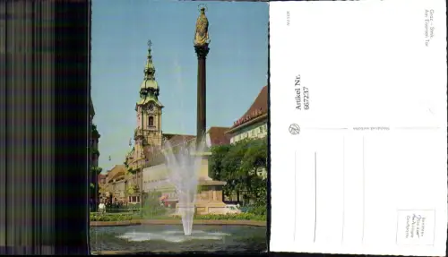 667237,Graz Am Eisernen Tor Brunnen Springbrunnen