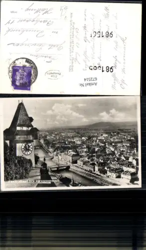 672514,Foto Ak Graz Stadt d. Volkserhebung pub Fritz Gratl
