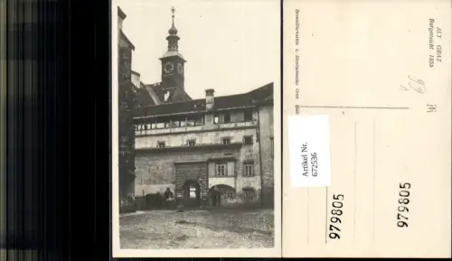 672536,Foto Ak Graz Alt-Graz Burgansicht 1855 pub L. Strohschneider