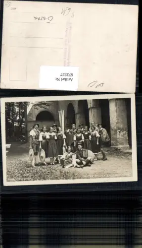 673527,Foto Ak Graz Grazer Studentengruppe 1932 Tracht