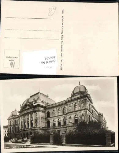676594,Graz Stadt Technische Hochschule