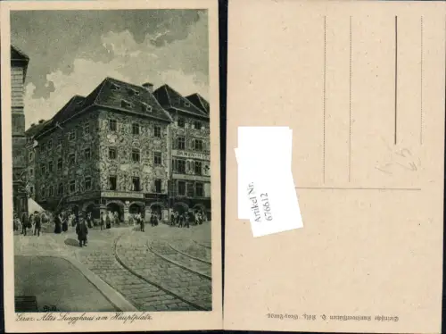 676612,Graz Stadt Altes Luegghaus am Hauptplatz