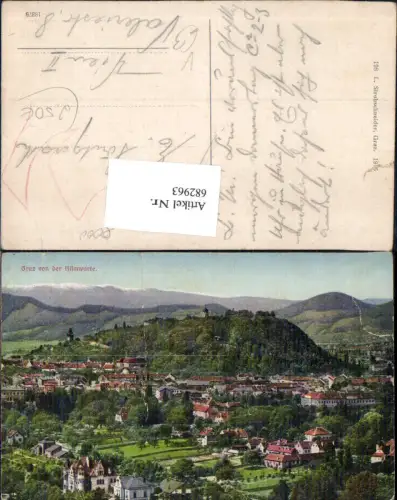 682963 Graz v.d. Hilmwarte pub Strohschneider 198