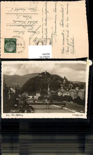 682994 Graz Mur Schlossberg pub Strohschneider 1351