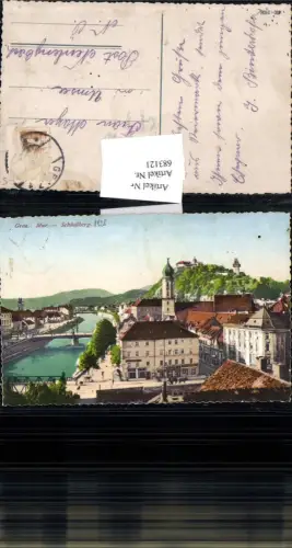 683121 Graz Stadt Mur Schlossberg pub Strohschneider 430-1928