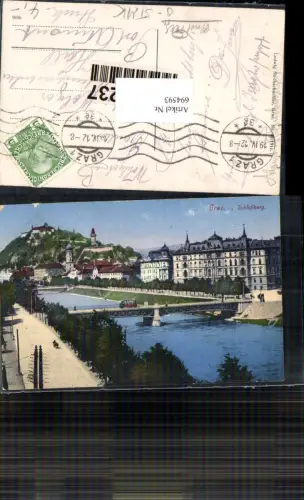 694593 Graz Radetzkybrücke Brücke pub Strohschneider 31/1911