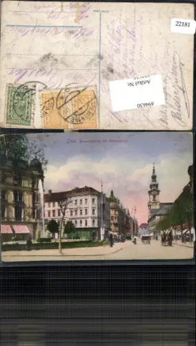 694630 Graz Bismarckplatz Herrengasse pub Strohschneider 3728-1914