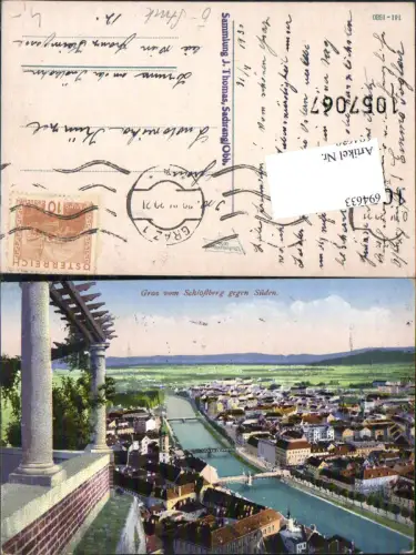 694633 Graz Brücken Schlossberg pub Strohschneider 141-1930