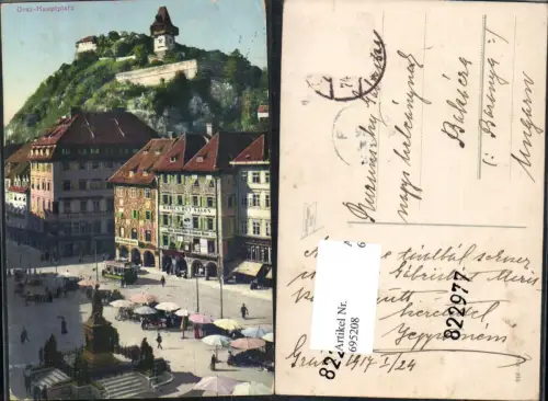695208 Graz Hauptplatz pub Strohschneider 848-1914