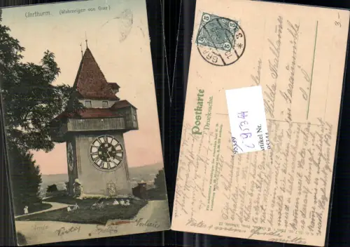 695344 Graz Uhrturm Schlossberg gel Gosaumühle Hallstatt