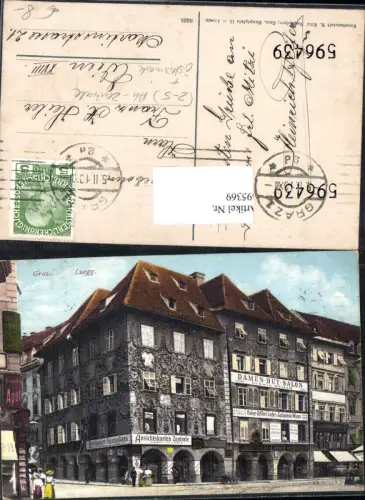 695369 Graz Luegg Ansichtskarten Zentrale H. Kölz Ansichtskartengeschäft