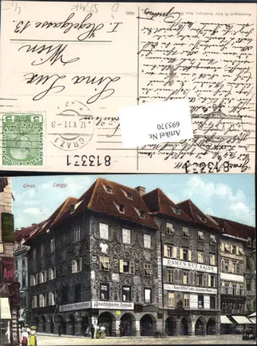 695370 Graz Luegg Ansichtskarten Zentrale H. Kölz Ansichtskartengeschäft