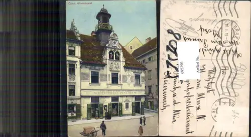 695390 Graz Glockenspiel Handlung Gottfried Maurer am Fliegenplatz