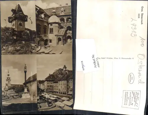 699123 Graz Mehrbild AK