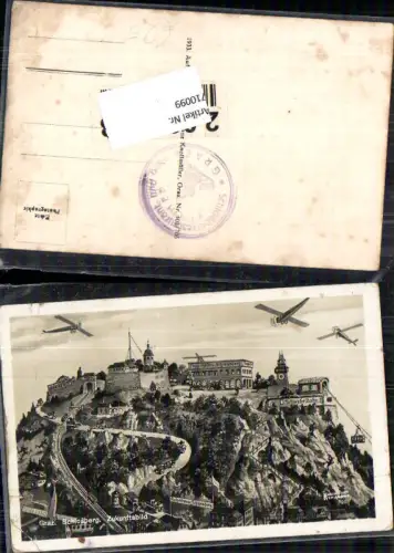 710099 Graz Schloßberg Zukunftsbild Graz in der Zukunft