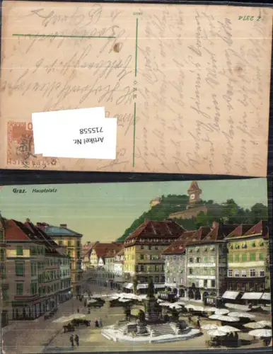 715558 Graz Hauptplatz gel Kroisbach Graz