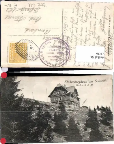 73216,Stubenberghaus Schöckl b. Radegund Graz