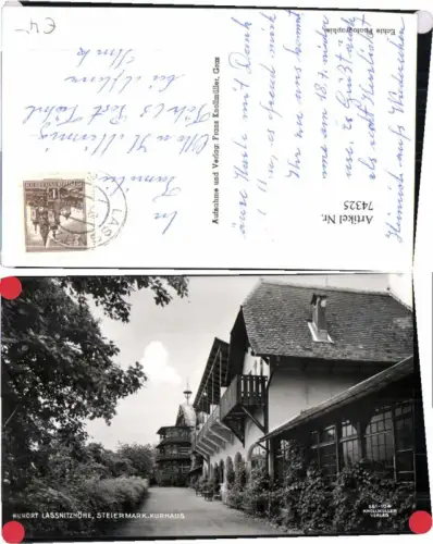 74325,Lassnitzhöhe bei Graz Kurhaus Partie