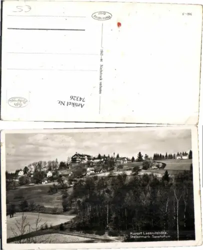 74326,Lassnitzhöhe b. Graz Partie auf den Ort 1943