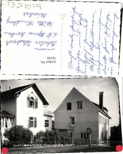 74340,Lassnitzhöhe b. Graz Erholungsheim Ehler pub Kramer 253-17