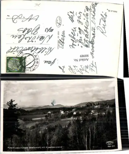 88989,Lassnitzhöhe b. Graz 1938