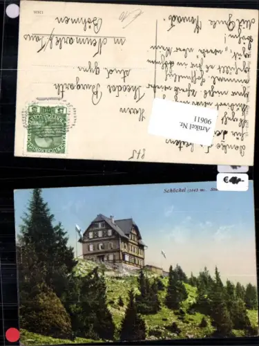 90611,Schöckel Stubenberghaus Detailansicht bei St. Radegund bei Graz