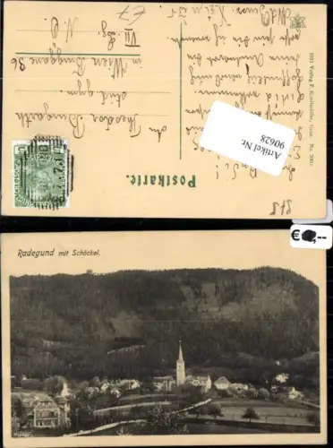 90628,Radegund mit Schöckel Totale Graz