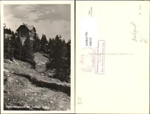 94632,Stubenberghaus am Schöckl Radegund bei Graz