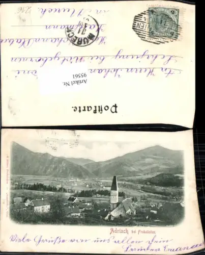 95561,Adriach b. Frohnleiten Tolle Ansicht 1900