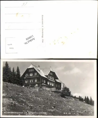 110958,Stubenberghaus Schöckl bei Radegund Graz Stubenberg