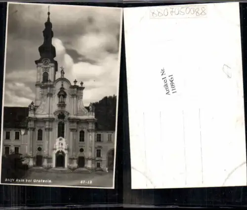 110961,Stift Rein bei Gratwein Graz 1928