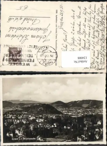 124008,Graz v.d. Hilmwarte