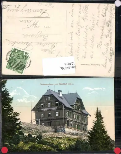 124014,Stubenberghaus am Schöckel bei Graz Radegund 1910