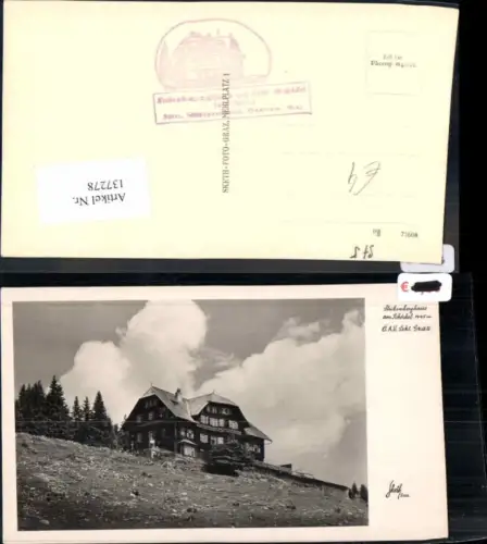 137278,Stubenberghaus Schöckel bei Radegund Graz