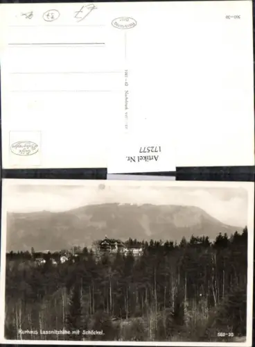 172577,Radegund Kurhaus Lassnitzhöhe mit Schöckel