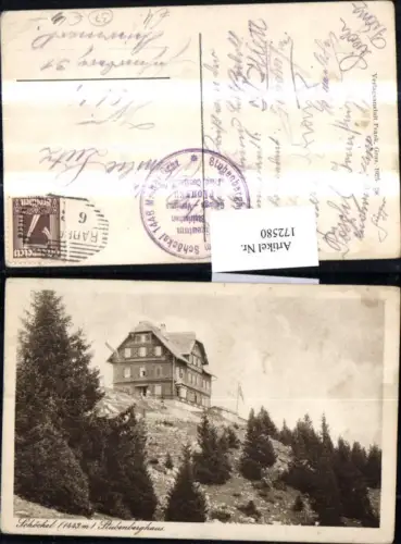 172580,Radegund Stubenberghaus am Schöckel