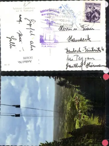 183698,St Radegund Schöckel Gondelbahn Foto Ak