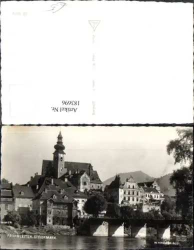 183696,Frohnleiten Ansicht m. Brücke