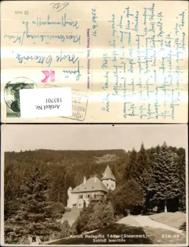 183701,Radegund Foto Ak Schloß Isenrode