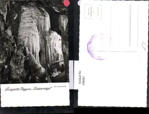 198081,Lurgrotte Grotte Peggau b. Graz Riesenorgel