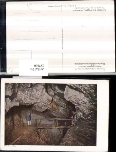287860,Lurhöhle Höhle b. Peggau Vorhang in d. Paul Paillergrotte