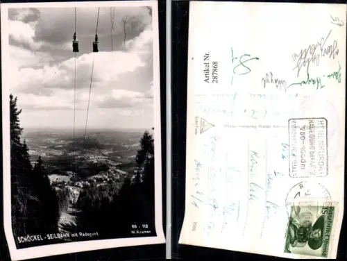 287868,Schöckel Schöckl Seilbahn m. Radegund Totale
